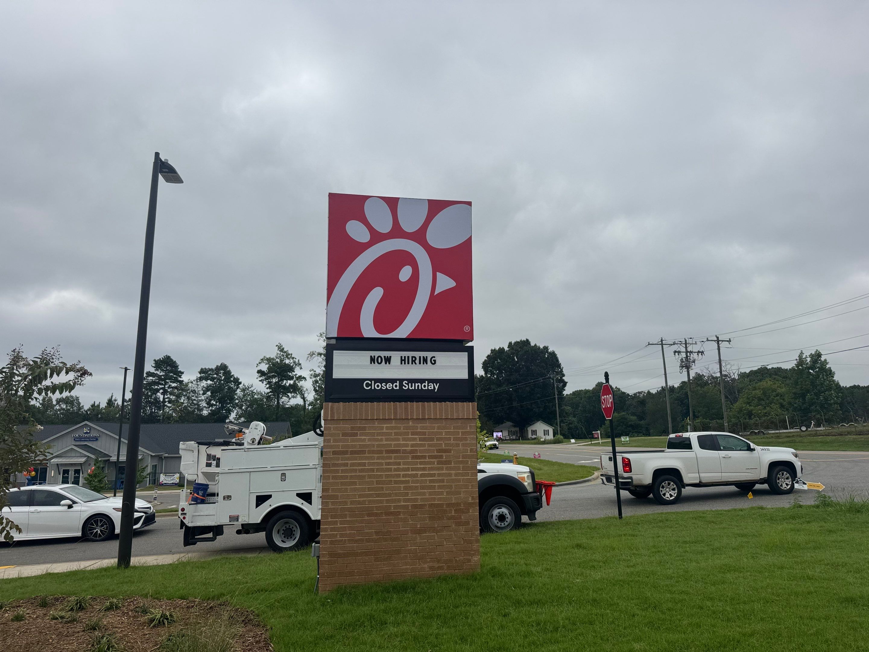 Chic-fil-a — Monument Sign